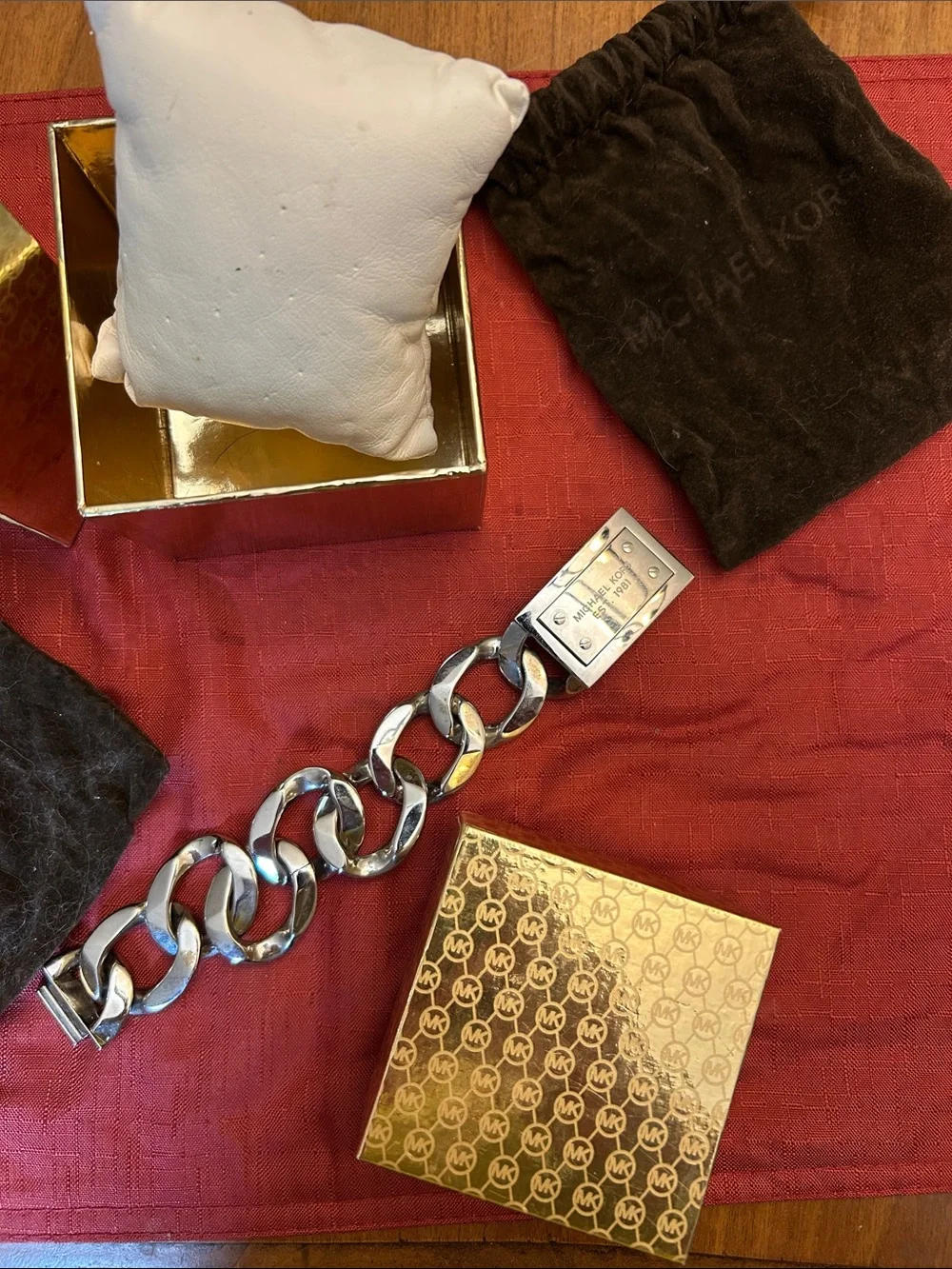 Michael Kors Silver Link Bracelet